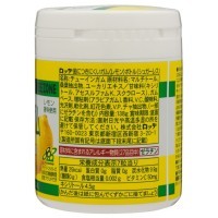 LOTTE Bottle Non Sticky Gum with Vitamin C Lemon Flavor - Резинка жевательная с витамином С и лимонным вкусом, 138гр.