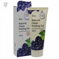EKEL Grape Natural Clean Peeling Gel — Пилинг-скатка с экстрактом винограда, 180 мл