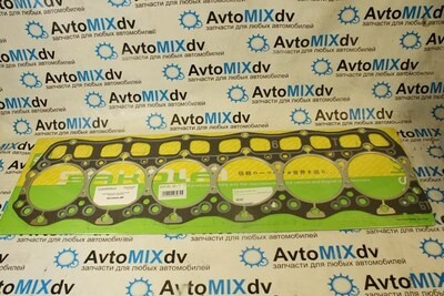 Прокладка ГБЦ 6D16T / 6D17 13mm ME078707 квадрат SAKOLA