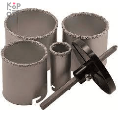 Вихрь - Набор коронок по керамической плитке, 33-53-67-73мм. — Корейские товары для всей семьи(КорОпт)