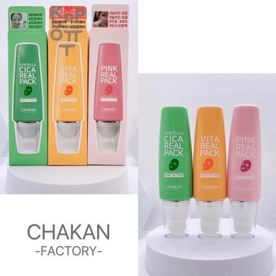 Chakan Real Mud Cream Pack - Увлажняющая маска для лица 100гр.
