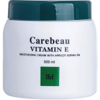 Carebeau Vitamin E & Apricot Kernel Oil Body Cream - Крем для тела с маслом Абрикосовой косточки и Витамином Е 500мл. 