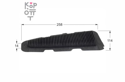 LIVCAR HV BATTERY FILTER 2319-1002 / Фильтр для высоковольтной батареи