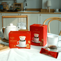 Handrip Ethiopia Yirgacheffe G.2 (Grind Beans + Dripper) Кофе молотый Эфиопия, 7 г + дрип (капельница)