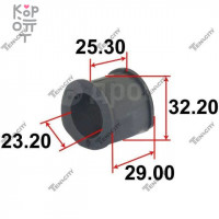 Втулка стабилизатора 42431-70C00 ASBSU1012 WAGON R 99- FRONT TENACITY