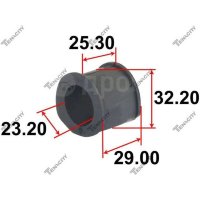 Втулка стабилизатора 42431-70C00 ASBSU1012 WAGON R 99- FRONT TENACITY
