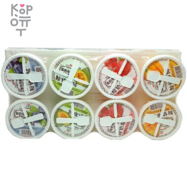 Желе фруктовое Pudding, Пудинг со вкусами манго, голубики, клубники и дыни, 120гр. &mdash; Корейские товары для всей семьи(КорОпт)