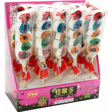 Мармелад Xiaozui dudu Глаза на палочке — Корейские товары для всей семьи(КорОпт)