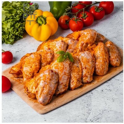 Шашлык из куриных крылышек барбекю, замороженный, цена за 1кг