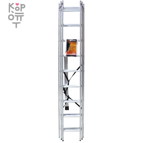 Лестница алюминиевая ВИХРЬ ЛА 3х9, купить с доставкой на дом фото 1 &mdash; Корейские товары для всей семьи(КорОпт)