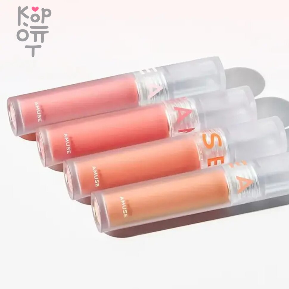 AMUSE Soft Cream Cheek - Веганские кремовые румяна 3гр., купить с доставкой на дом фото 1 — Корейские товары для всей семьи(КорОпт)