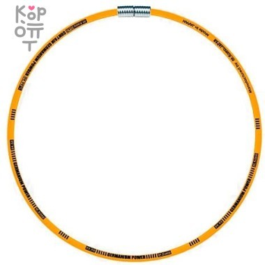 Германиевое ожерелье, оранжевое — Корейские товары для всей семьи(КорОпт)