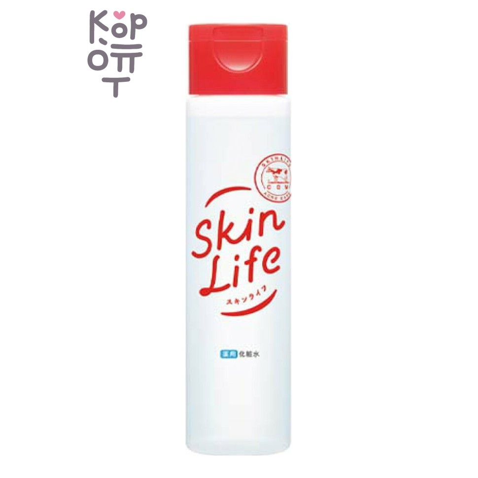 COW - Очищающий лосьон-уход «Skin Life» для проблемной кожи лица, склонной к акне 180 мл, флакон / 36