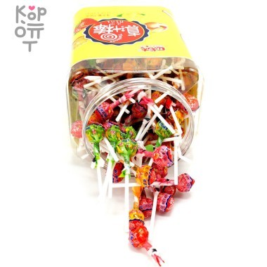 Леденец на палочке Tianlaoda Mini Candy Фруктики — Корейские товары для всей семьи(КорОпт)