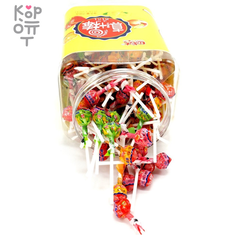 Леденец на палочке Tianlaoda Mini Candy Фруктики фото 1 &mdash; Корейские товары для всей семьи(КорОпт)