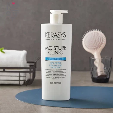 Kerasys Hair Conditioner MOISTURE CLINIC - Увлажняющий кондиционер для сухих волос. — Корейские товары для всей семьи(КорОпт)