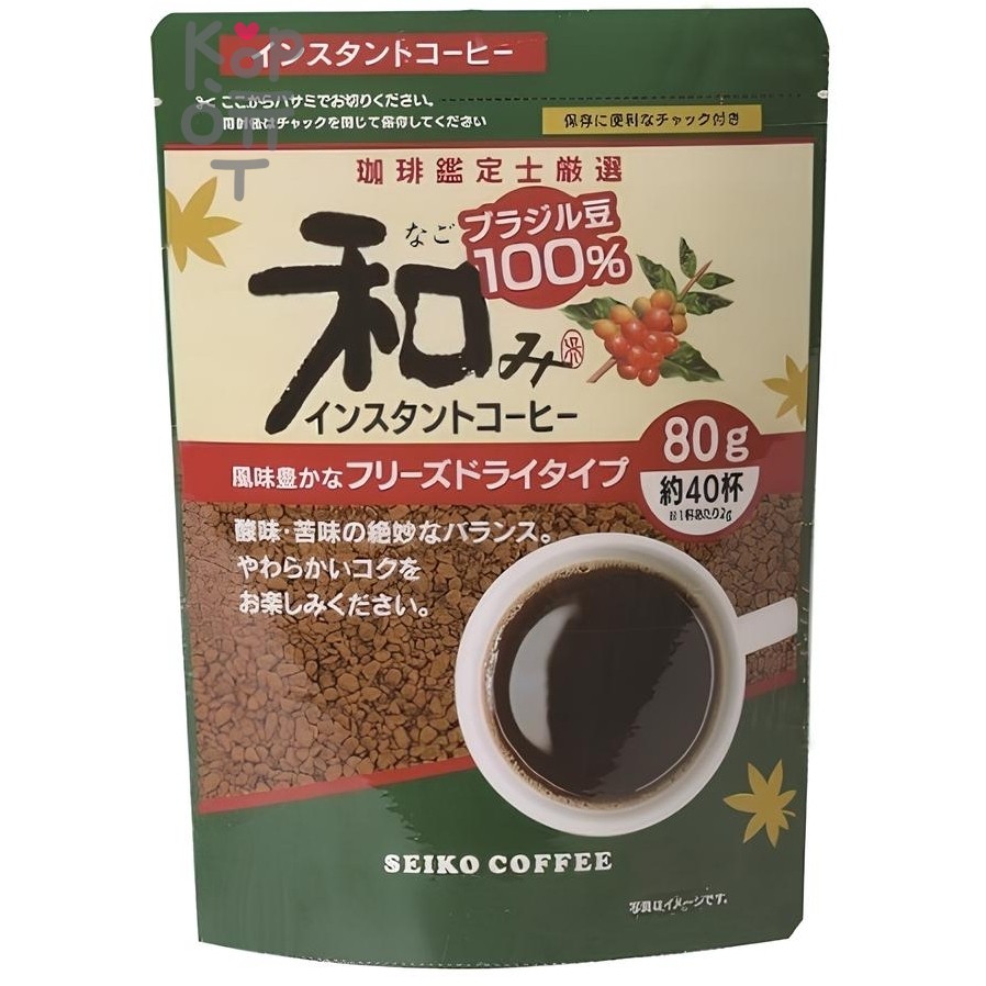 Seiko Coffee Nagomi Freeze-Dry - Кофе растворимый сублимированный 80гр.