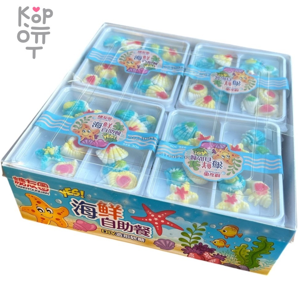 Конфеты жевательные TangYou Candy - Морской аквариум, начало бизнеса, купить с доставкой на дом фото 1 &mdash; Корейские товары для всей семьи(КорОпт)