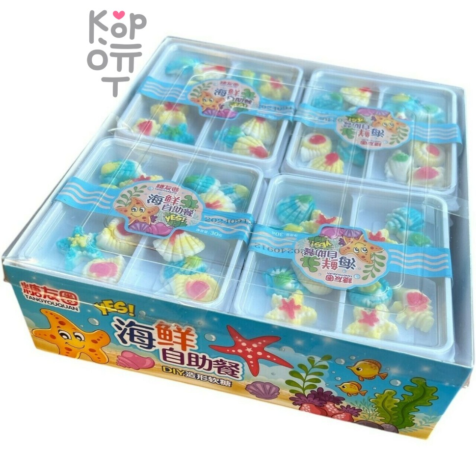 Конфеты жевательные TangYou Candy - Морской аквариум, начало бизнеса