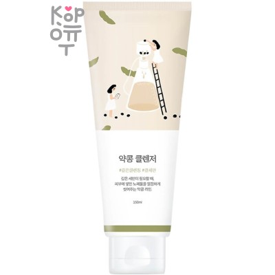 Round Lab Soybean Cleanser - Пенка для умывания на основе соевых бобов 150мл.  