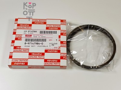 Кольца поршневые 4JG2 SDI10-141ZZ / 17211 / 32607 STD 8-97080-215-0 / 8-97147-984-0 2.5 / 2 / 4 TP