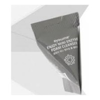 Ayoume Enjoy Mini Cleansing Foam — мини-пенка для умывания в пирамидке, 3 г: Collagen / Enzyme