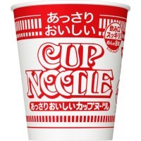 NISSIN Cup Noodle Lightly Delicious Лапша сублимированная, креветки с соевым соусом, стакан, 57 г