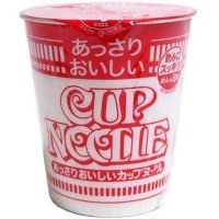 NISSIN Cup Noodle Lightly Delicious Лапша сублимированная, креветки с соевым соусом, стакан, 57 г