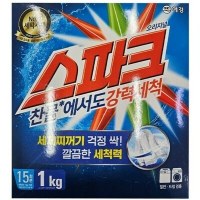 Aekyung Spark Laundry Detergent - Стиральный порошок концентрированный с антибактериальным эффектом, 1 кг