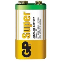 GP Super Alkaline 1604A-5CR1 9V - Щелочная батарейка (крона)