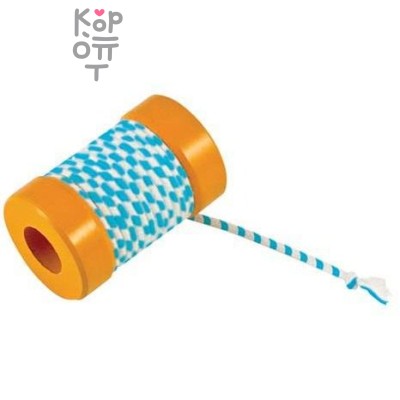 Petstages игрушка для кошек Energize 'ОРКА катушка с веревочкой' 6 см