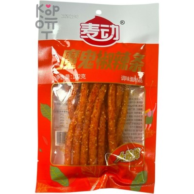 Снэк Maidong Foods Вегетарианский, Чили клуб - Дьявольский перец 102гр., лапша
