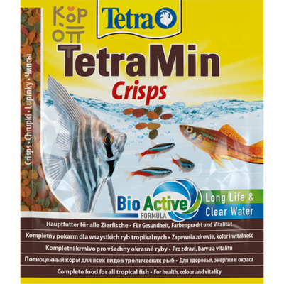 TetraMin Crisps корм-чипсы для всех видов рыб 12гр. (sachet)