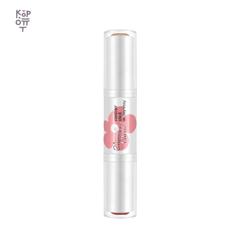 Monic Beauty — Glam&Glow! All Day Stay 01 Двусторонний контуринг в стике, 30 г