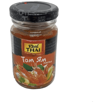 Real Thai Tom Yum Soup Paste Паста на основе растительных масел Том Ям, 125 г