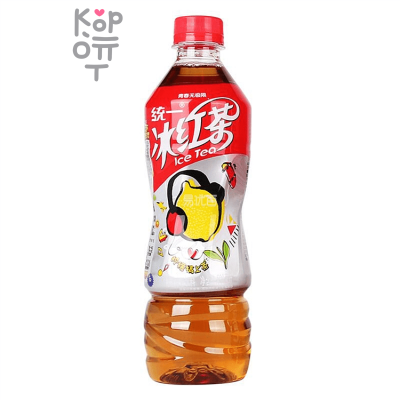 Напиток UNIF Red Ice Lemon Tea - Ледяной Черный чай со вкусом лимона, 500мл.