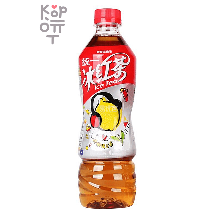 Напиток UNIF Red Ice Lemon Tea - Ледяной Черный чай со вкусом лимона, 500мл.