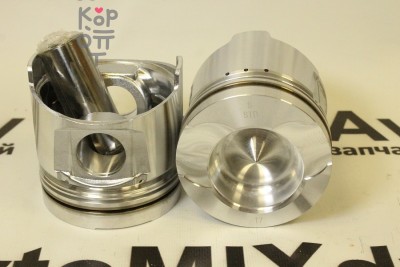 Поршни двигателя 6D95, 4D95 ALFIN 64601A 6207-31-2141 d-56 мм 2 клапана STD (к-т 6шт) IZUMI Red