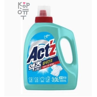 Pigeon ACT'Z Power Gel for Washing - Концентрированный гель для стирки белья для машин с вертикальной загрузкой (для сушки в помещении) 3200мл.