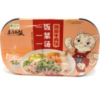Саморазогревающийся пропаренный рис WangZi с говядиной и грибами, 459гр.