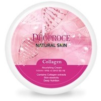 Deoproce Natural Skin Collagen Nourishing Cream - Увлажняющий питательный крем с коллагеном, 100 г