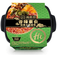 Саморазогревающаяся лапша Haidilao с овощами и острым соусом, 400гр.