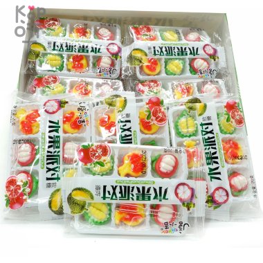 Мармеладки Shui Candy Экзотические фрукты, ассорти &mdash; Корейские товары для всей семьи(КорОпт)