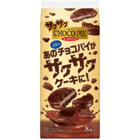 Lotte Choco Pie Mini Crispy - Пирожное Чоко Пай хрустящее и насыщенное шоколадом 110гр. 
