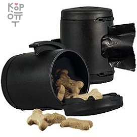 flexi аксессуар Multi box S-М/L (бокс для лакомств или пакетиков для сбора фекалий) черный — Корейские товары для всей семьи(КорОпт)