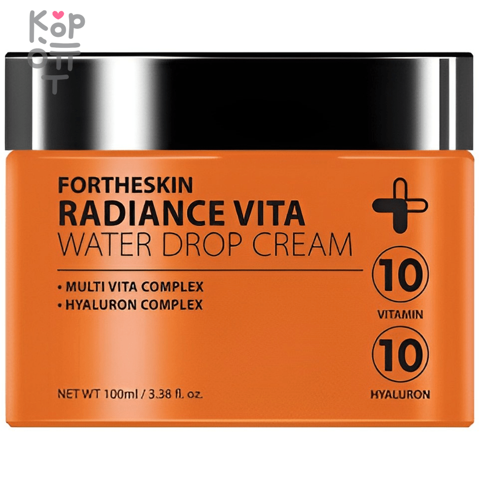 For The Skin Radiance Water Drop Cream - Водяной крем для лица 100мл. по  цене 919 руб. в интернет магазине Корейские товары для всей семьи(КорОпт)