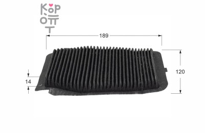 LIVCAR HV BATTERY FILTER 2319-1003 / Фильтр для высоковольтной батареи