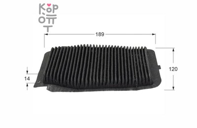 LIVCAR HV BATTERY FILTER 2319-1003 — Фильтр для высоковольтной батареи
