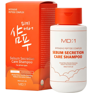 Med B MD:1 Sebum Secretion Care Shampoo - Шампунь с пептидным комплексом для контроля секреции кожного сала против перхоти 350мл.