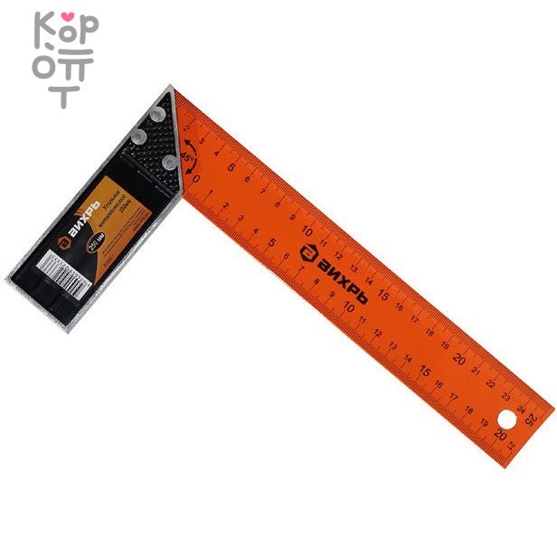 Угольник металлический ВИХРЬ 250 мм, купить с доставкой на дом фото 1 — Корейские товары для всей семьи(КорОпт) Угольник металлический ВИХРЬ 250 мм, купить с доставкой на дом фото 1 — Корейские товары для всей семьи(КорОпт)